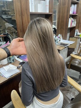 ラフ(LAFF) #黒髪#ボブルフ#ネビージュ#小顔#ワンレン