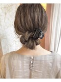 お呼ばれヘアアレンジ☆