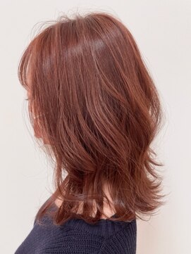 ヘア ポジション HAIR Position 能代店 ピンクカラー