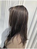 大人かわいいベビーハイライト