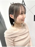 きりっぱなしボブ/顔まわり/20代30代40代50代