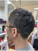 20代30代40代メンズツーブロック刈り上げビジカジオシャレ感