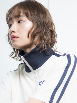 クラリス バイネオ 武蔵小杉(Claris by neo) ボブ パーマ レイヤー ベージュ ダブルカラー