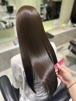 リー 尼崎(Lee)&nbsp;髪質改善艶カラー 艶髪オージュアトリートメント レイヤーカット