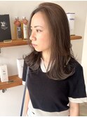 透明感ベージュ/くすみベージュ/髪質改善