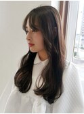 透明感ロングヘア