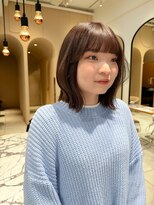 マーシィ(MARCIE)&nbsp;【natsumi】ベージュブラウン×ボブ