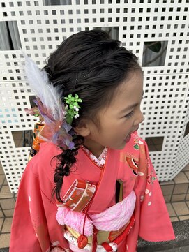 サクララ(Sakura la) 七五三/7歳/キッズヘア/あみおろし/鎌倉