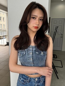 ソヨン 栄店(SOYON) フェミニンロング/似合わせカット/メルティカラー/2wayバング1