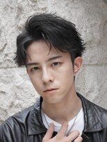 メンズフィール 南森町(MENS FEEL)&nbsp;★スペインカール/スパイキーショート/ブルーブラック/南森町