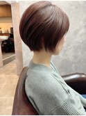 襟足スッキリショートボブ♪