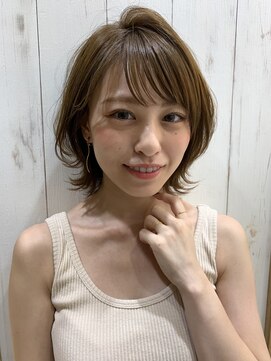 ハローバイシー 仙台(Hello by Sea) くびれミディくびれレイヤー大人ボブ大人可愛いレイヤーボブ