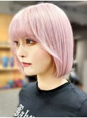 【艶感★シースルーバング】韓国ヘア20代30代ウェーブ巻き髪