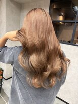 サニー 渋谷(SUNNY) バレイヤージュ、ハイライト、レイヤーロング、グレーベージュ