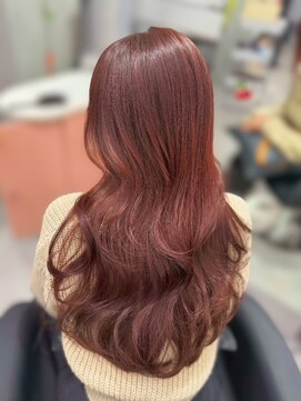 ワン バイ ジエクト(One by The Ect) 髪質改善カラー/モーヴピンク/バーガンディ/梅田