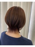 ウルフショートダークアッシュ