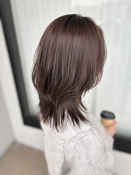 ロンド ヘアー(Rondo. Hair) 【ミディアムレイヤー】×【白髪ぼかしカラー】