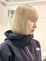 DATE梅田 ダブルカラー/ブリーチなしダブルカラー/ハイトーン【4月上旬OPEN(予定)】 ダブルカラー/ケアブリーチ/ミルクティーベージュ/レイヤー/梅田