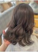 ブリーチなしワンカラーマロンブラウンIC-53