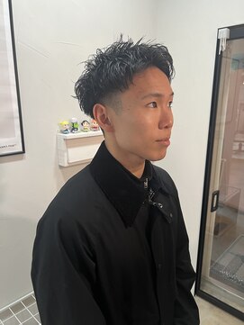 バブルス 溝の口(BUBBLES) スパイキーパーマ/メンズショート【BUBBLES溝の口】