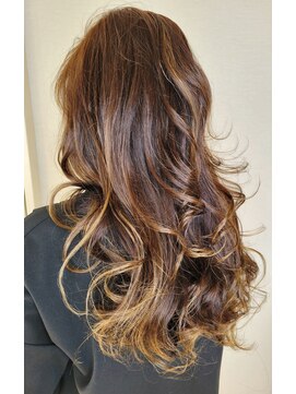 松本平太郎美容室 国立店 30代40代50代60代×外国人風レイヤー×イノアカラー