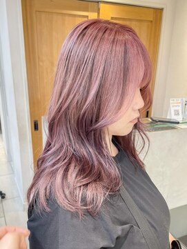 テトラ バイ ネオリーブ 横浜西口店(tetra by neolive) ☆細めローライトミディアムヘアデザインカラー横浜