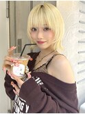 カット＋ブロンドカラー（明度調整可）