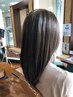 プラチナ水素カラー リタッチ(2cm以内)＋ドライ　11550円→10500円【国立】