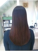 レイヤーなしラウンド髪質改善縮毛矯正髪質改善ストレート＊5