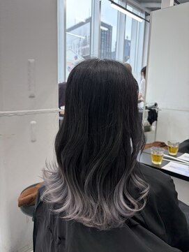 アライブ ハラジュク(ALIVE harajuku) ブリーチインナーバレイヤージュグラデーションカラー夕貴