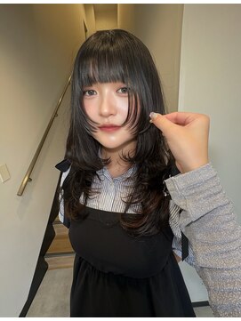 カノエ(canoe) チョコレートカラー顔周りレイヤー20代～50代【西新大濠荒戸】