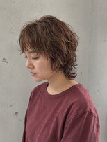吉 船橋(kici)&nbsp;ショートウルフ/ニュアンスパーマ/レイヤーカット/船橋美容室
