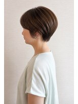 ボンド(hair salon bonD)&nbsp;骨格矯正コンパクトショート×白髪ぼかしハイライト