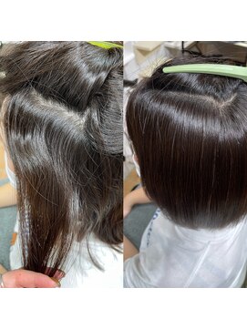 ボクノ 3号店(bokuno) 髪質改善矯正でBefore After