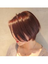 スーリール 春日店(Sourire)&nbsp;ピンクバイオレット×ショートスタイル