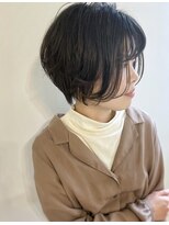 エル セルカ 高田馬場(el CERCA)&nbsp;束感シースルー大人可愛い丸みショート【el CERCA高田馬場】