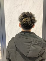 リー 京橋(Lee)&nbsp;【Lee京橋】メンズハイライト×束感ツーブロックカット