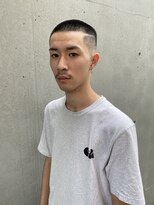 タケシズバーバー(BARBER) ラインボウズスキンフェード
