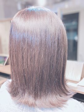 リノ 船橋(Lino) 【小顔見せ】切りっぱなしボブ