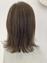 ミューズ 新小岩店(HAIR&NAIL MUSE)&nbsp;ミディアム外ハネうるツヤ大人女子こなれヘア外国人風透明感