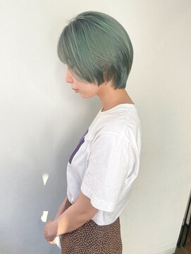 ジェム(GEM) ミントグリーン/ショートヘア