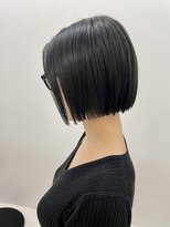 エンドリンク(endlink) 黒髪で艶髪のパツっとボブ