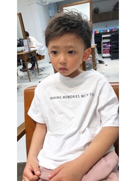 ネイロ 錦糸町(NeiRo) ニュアンスマッシュmen'shairシルバーカラーフェードカット