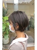 【DIFINO 青山】小顔丸みショートボブ