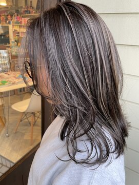 ヘア メイク ココ(hair make coco) グレージュハイライト☆