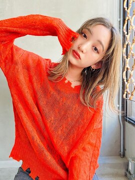 シエナ 渋谷(Siena) 10代20代30代　外国人風ブラウン×ハリウッドカット　渋谷