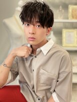 モッズヘア 上尾西口店(mod's hair) アッシュブラックくせ毛風モテ刈り上げボブc5上尾!