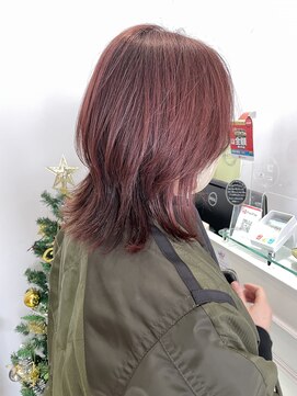 バブ バイネオリーブ(Bab by neolive) チェリーピンク☆ナチュラルウルフ フェミニン