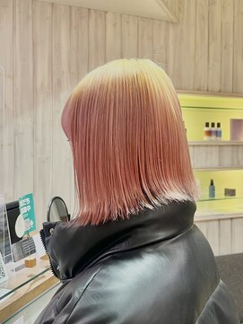 カムバイネオリーブ 溝の口店(Cam by neolive) ルーツカラー　ペールピンク