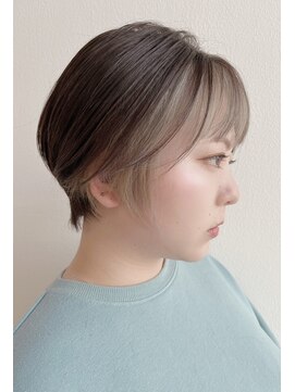 イーストハムアール(EAST HAM r) 丸みショート×フェイスフレーミング